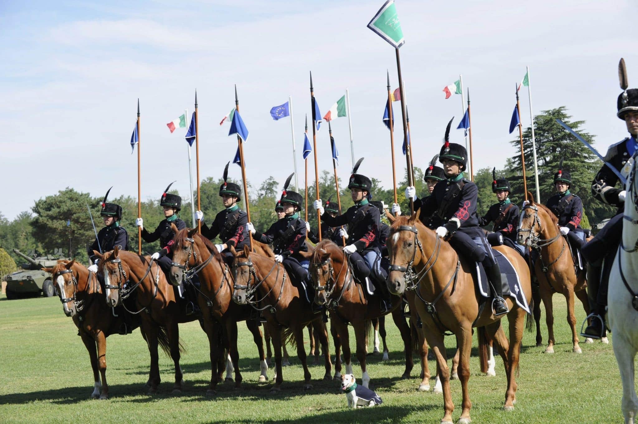 Torna l'esercito all'esposizione "Cavalli a Roma"